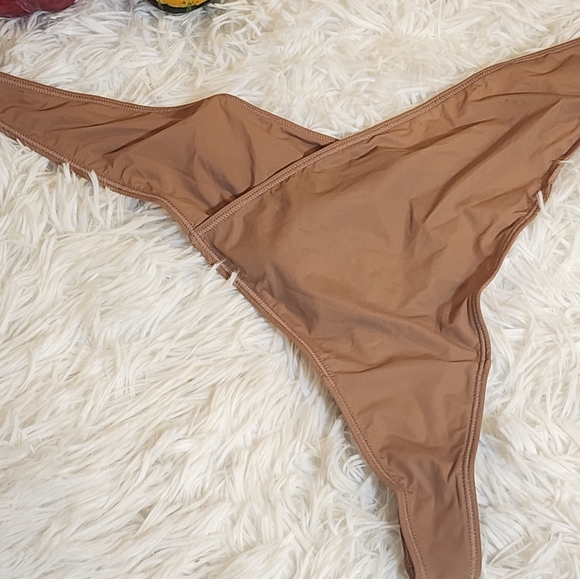 SKIMS JELLY SHEER HIGH CUT THONG/ SIENNA/ NWT/4X - Picture 4 of 9